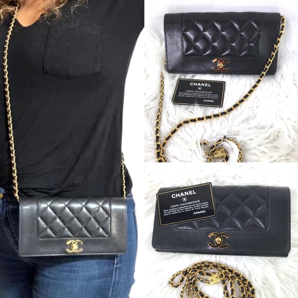 💎 MINT 💎 auth chanel wallet chain crossbody